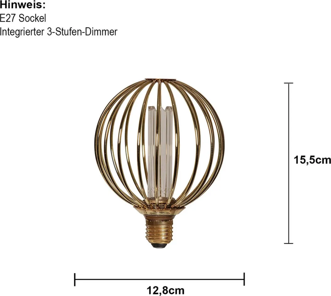 Star Trading 353-98 LED-lamp 4,3W Warmwit E27