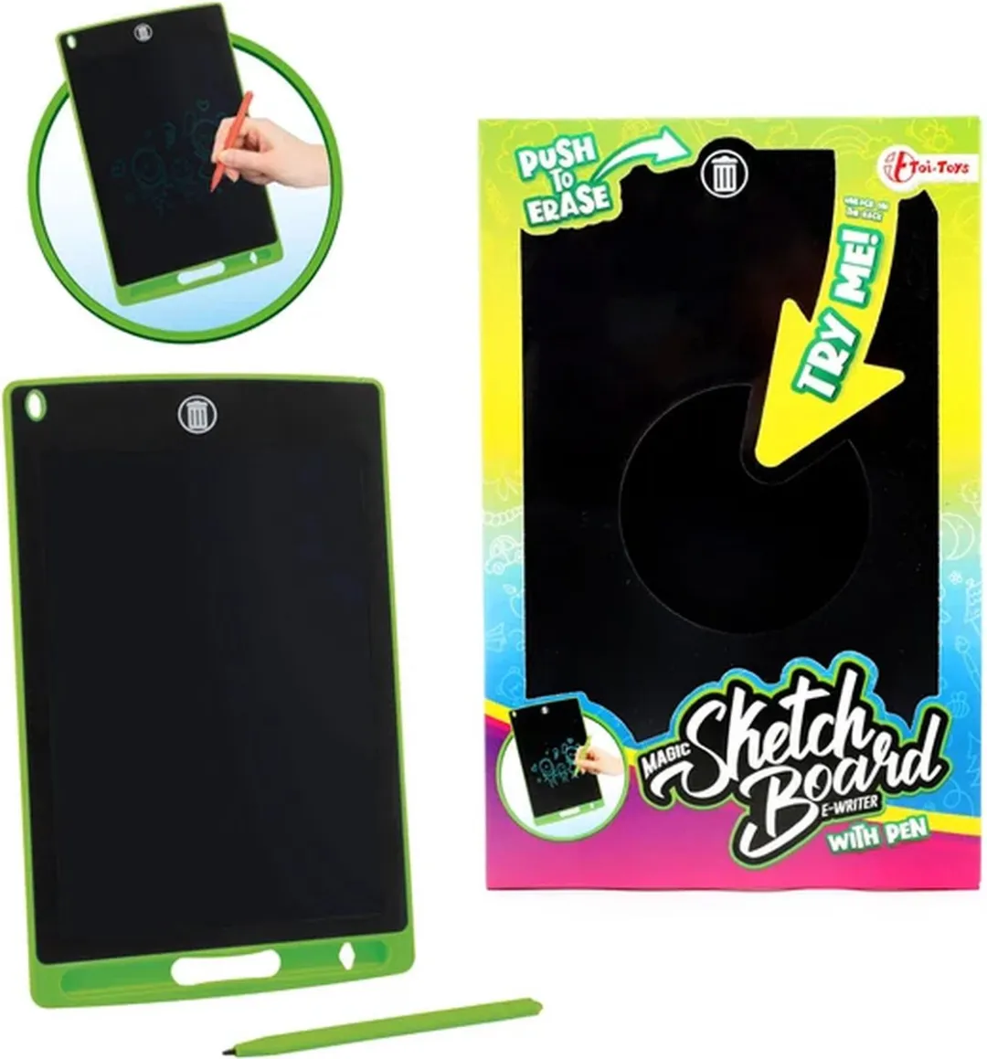Toi-Toys Tekenbord Tablet Blauw - 1 Stuk