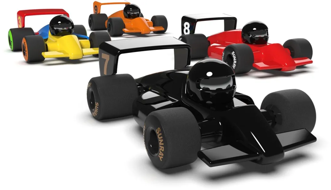 Playforever Verve series - Turbo Laser Rood