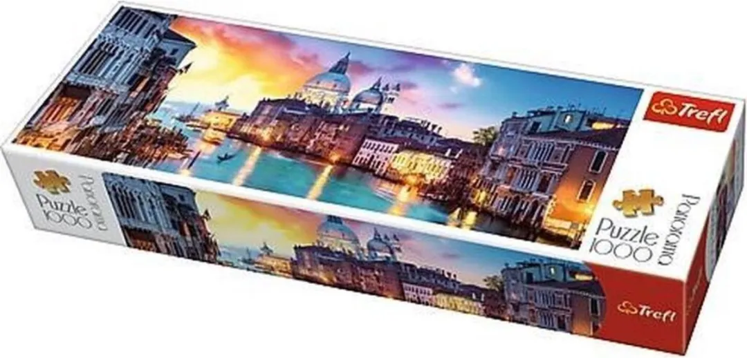 Trefl Panorama Grande Canal Venetië Puzzel 1000 Stuks