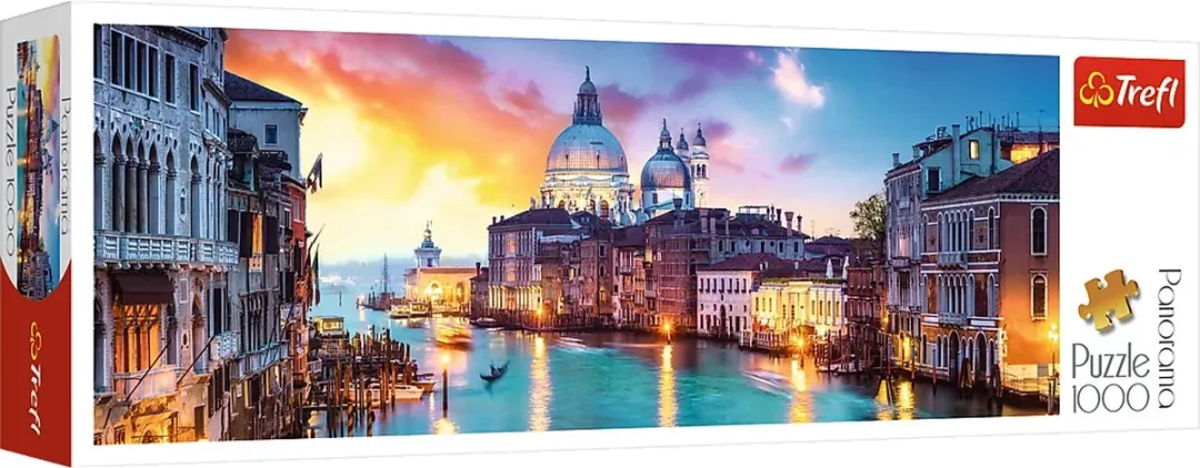 Trefl Panorama Grande Canal Venetië Puzzel 1000 Stuks