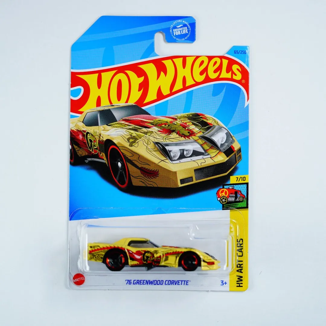 Hot Wheels '76 Greenwood Corvette HW Art Cars 21A