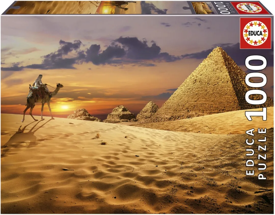 Educa 1000 Stuks Puzzel Kameel in de Woestijn