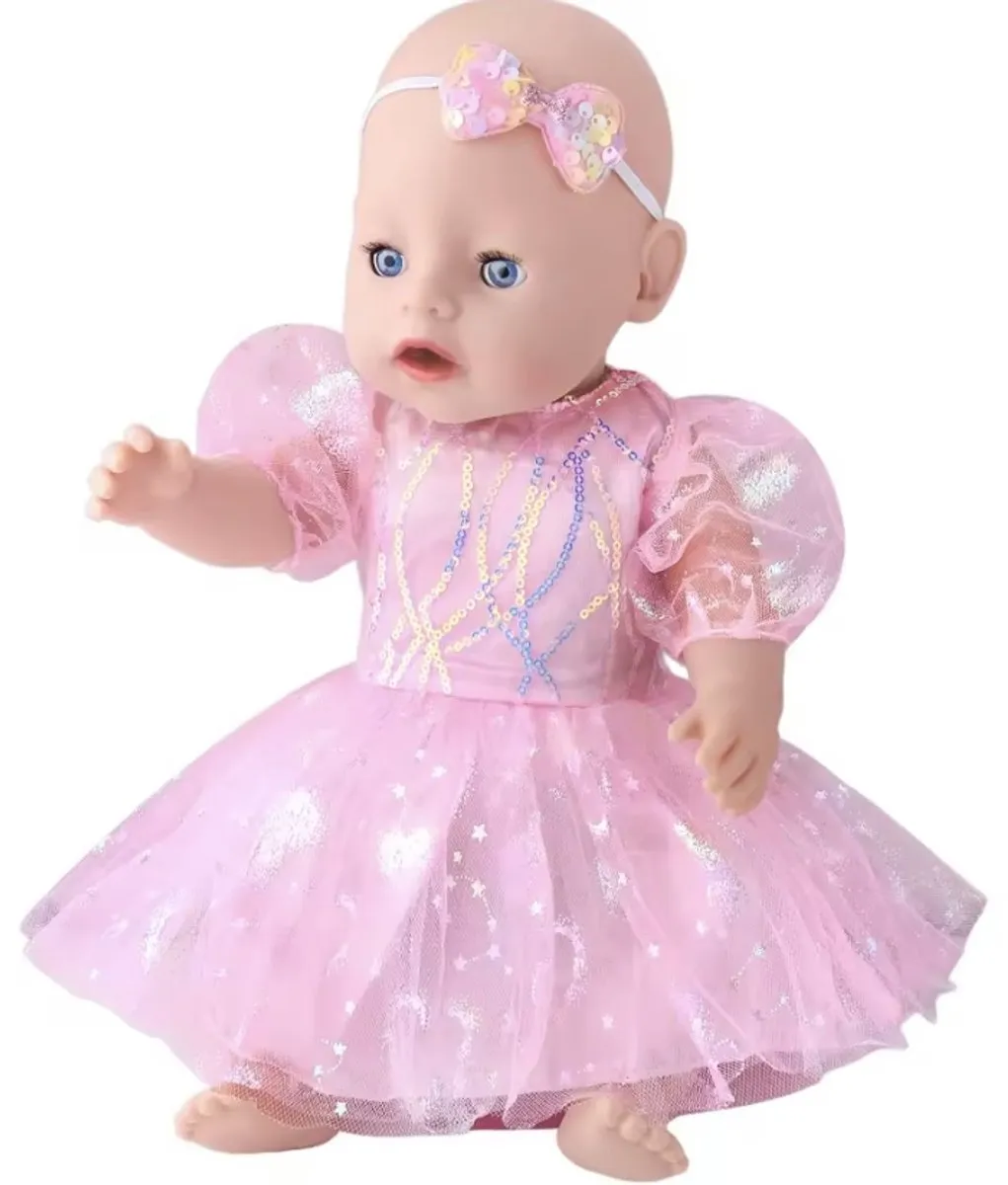 Happy U Kids Prinsessenjurk T202 - Roze - 44/36cm