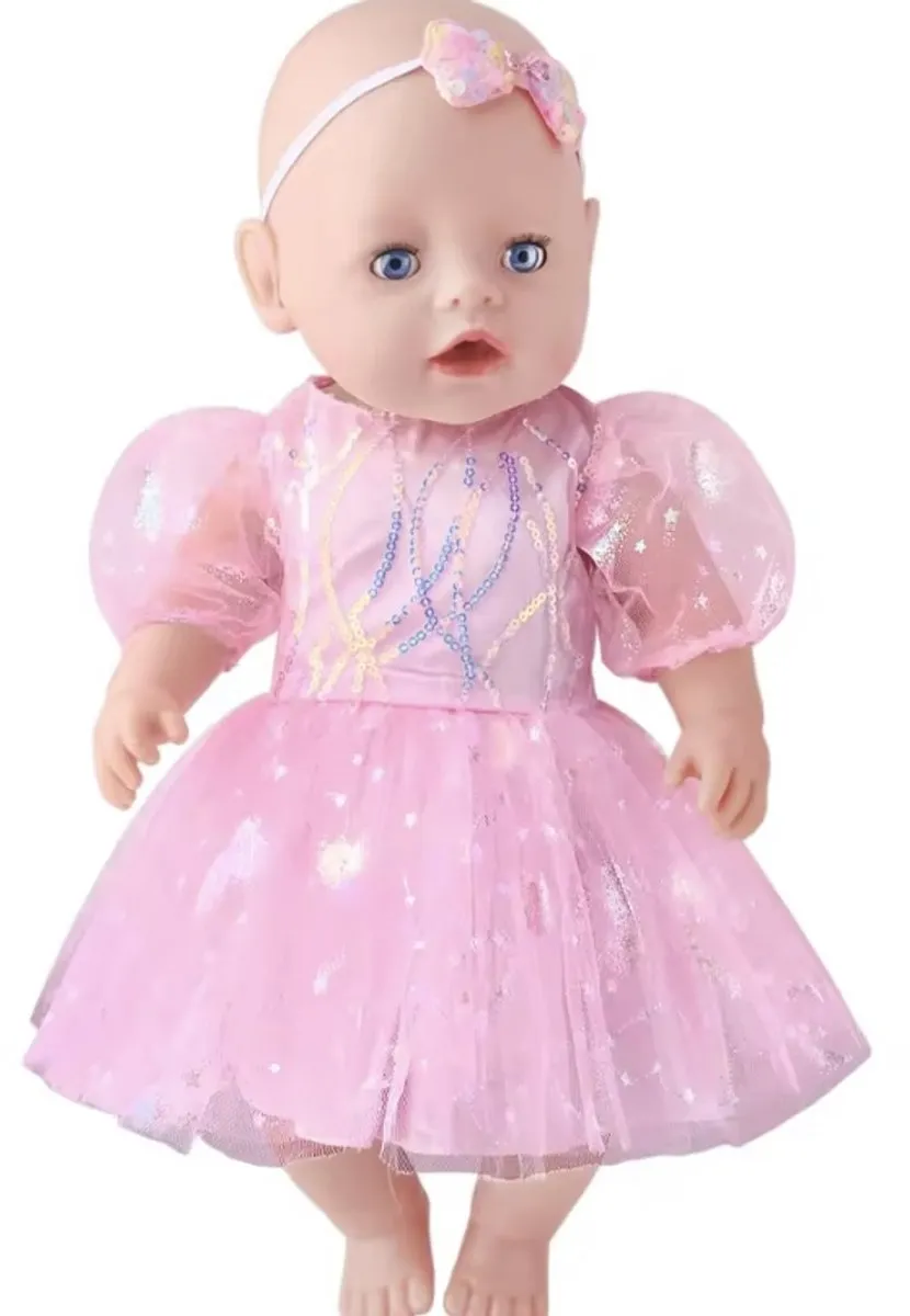 Happy U Kids Prinsessenjurk T202 - Roze - 44/36cm