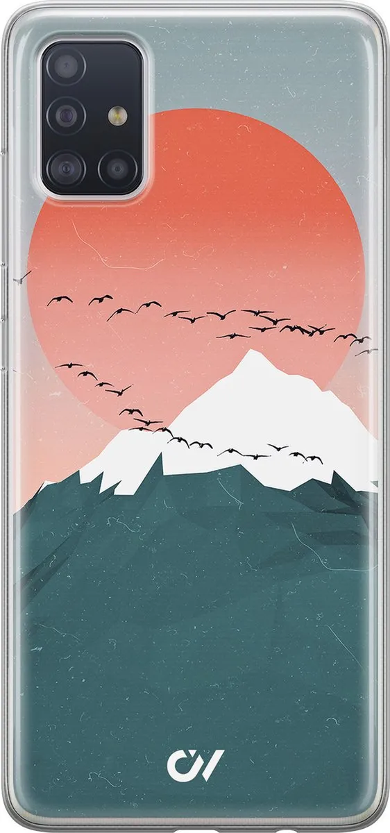 Casevibes Galaxy A51 Hoesje Mountain Birds