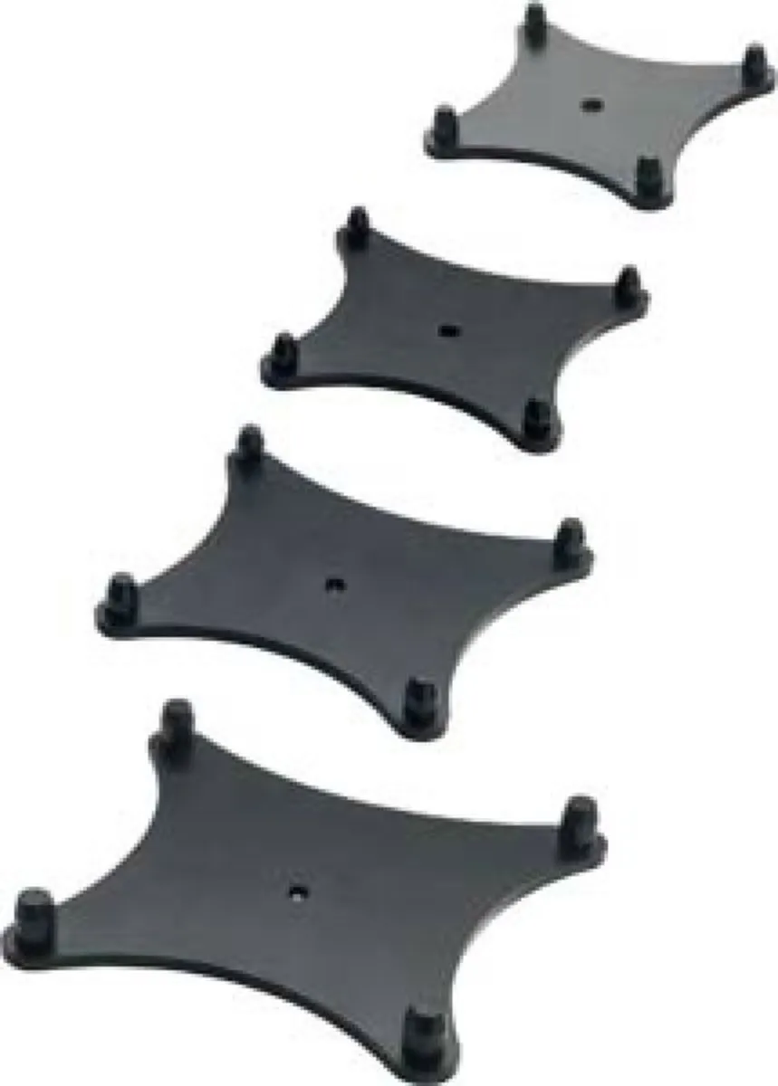 König & Meyer oplageplaat 8000-409B passend voor Genelec 8040A - Monitor tafelstatieven