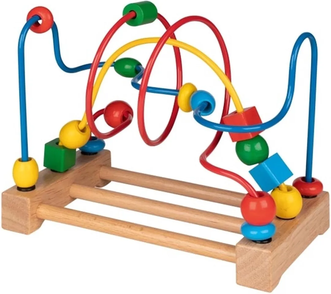 Goki Kralenstructuur Rood/Blauw