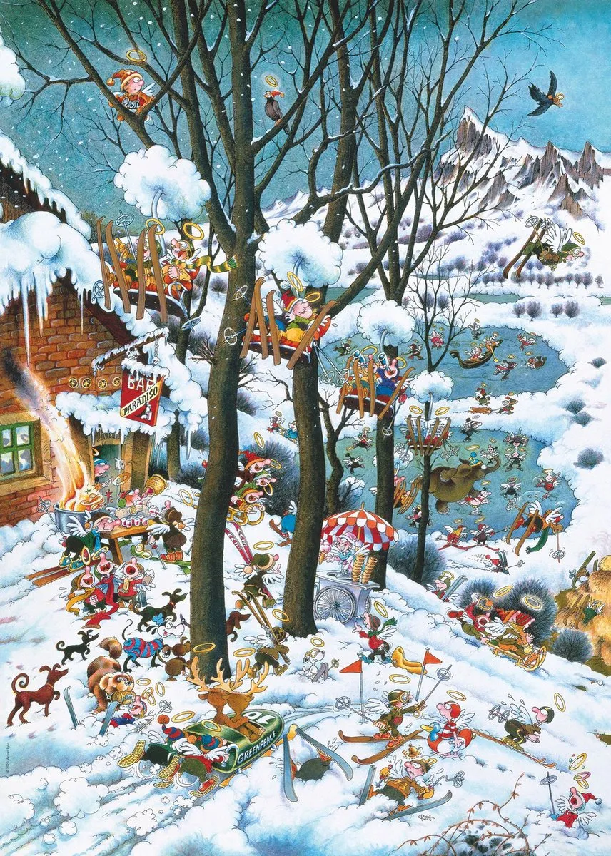 Heye Puzzel Paradijs Winter 1000