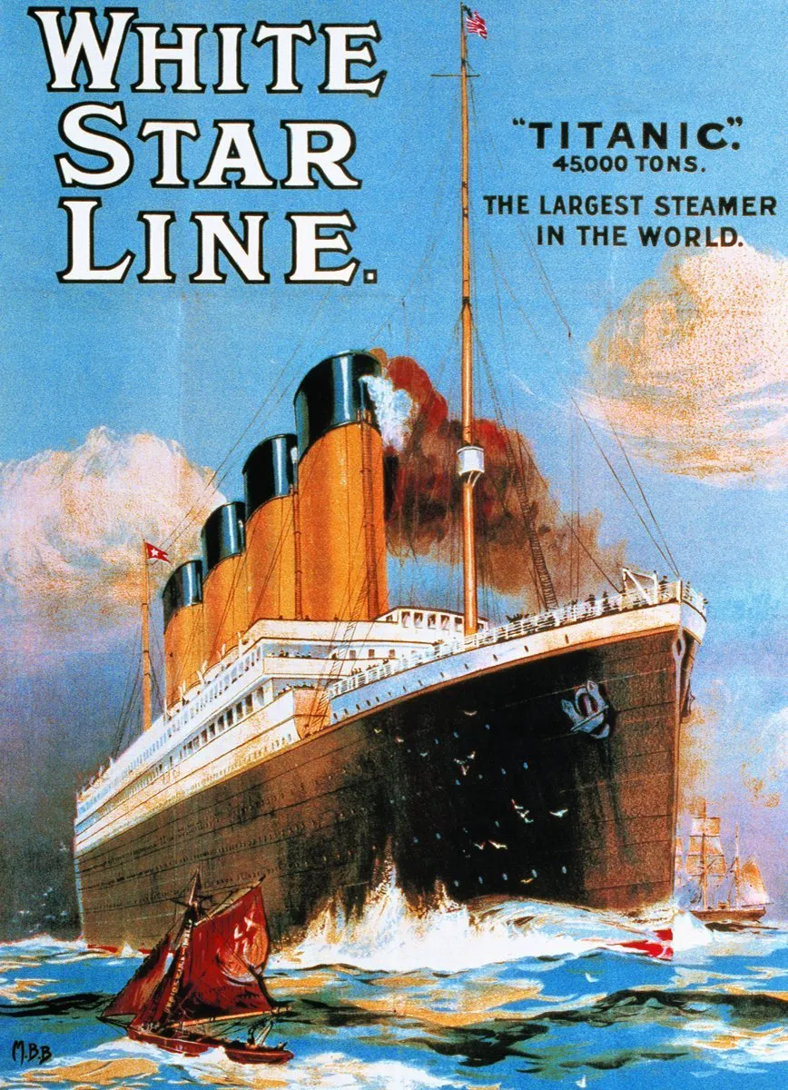 Eurographics Titanic White Star Line Puzzel 1000 Stuks