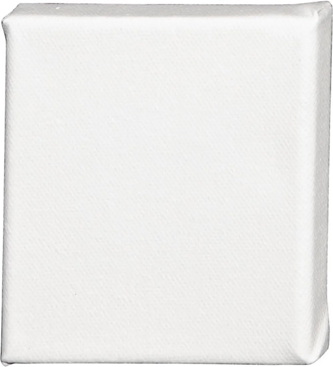 Creativ Company Artistline Canvas 10x10cm - Wit