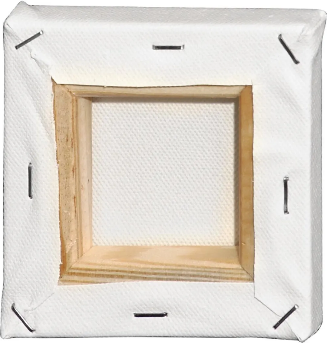 Creativ Company Artistline Canvas 10x10cm - Wit