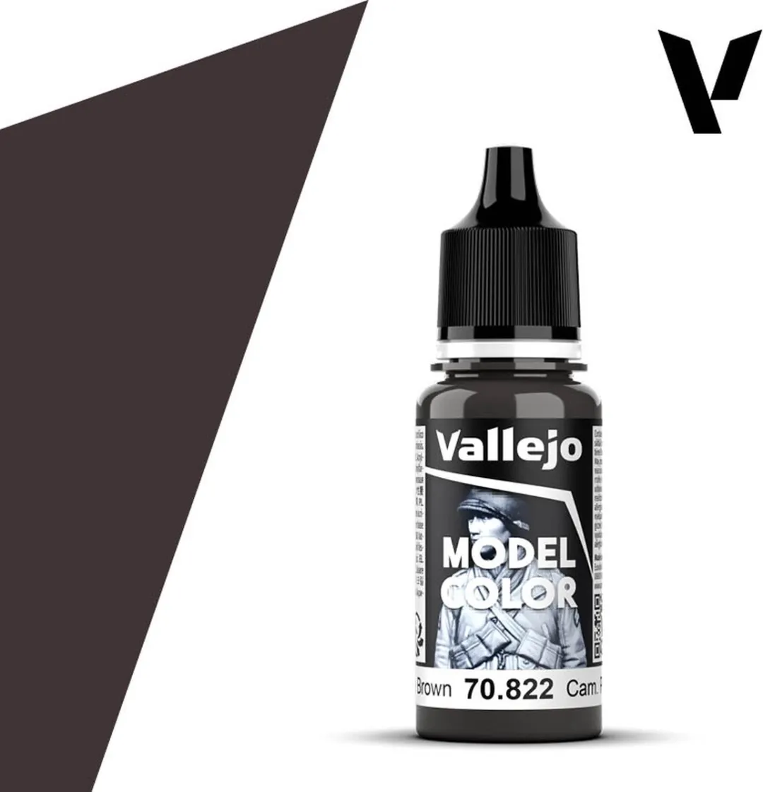 Vallejo Model Color German Camouflage Black Brown Acrylverf 17ml