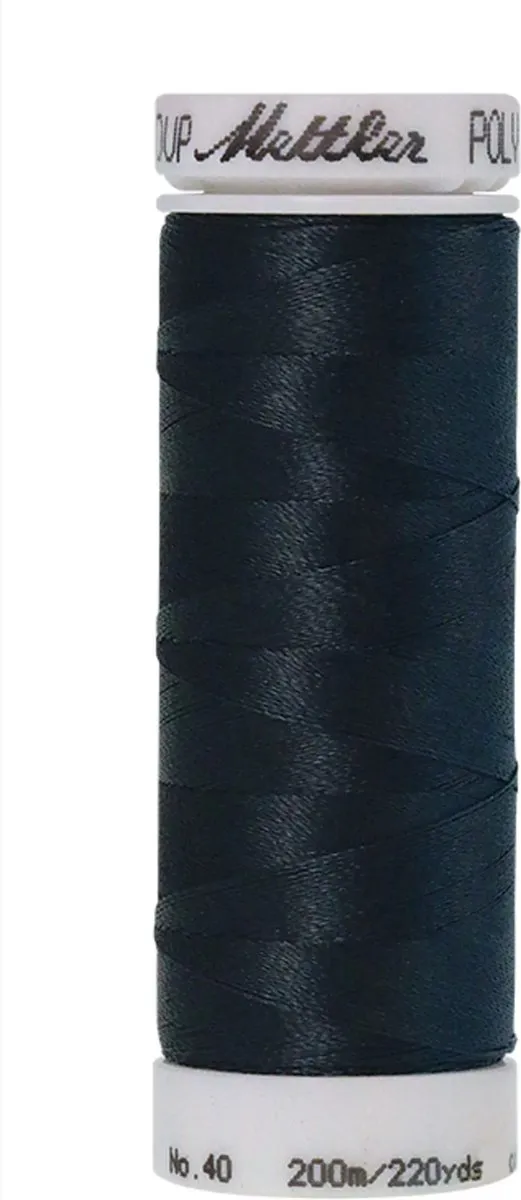 Amann Mettler Polysheen Borduurgaren 200m - Blauw