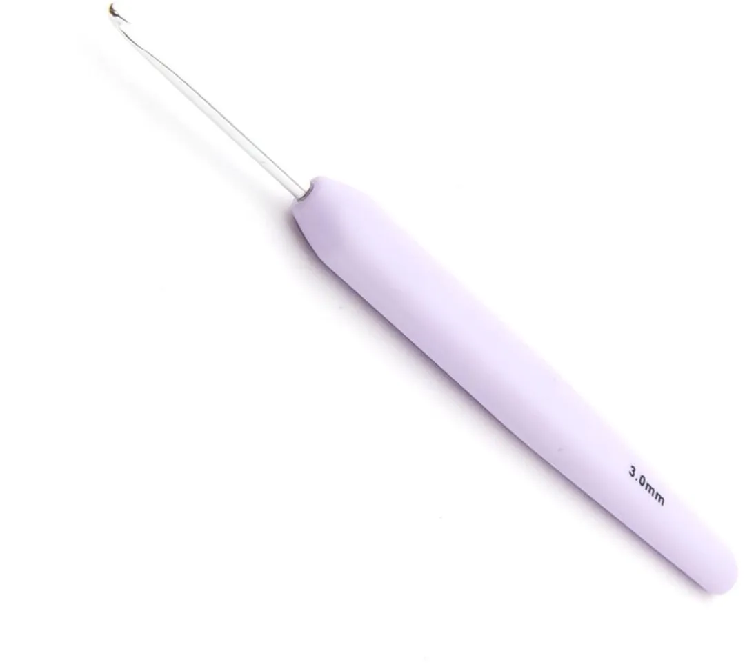 KnitPro Waves 2 Haaknaalden 3.00mm - Paars Berry Blush