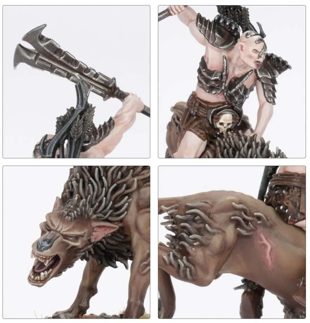 Games Workshop Middle-Earth Bolg Spawn of Azog - 2 Stuks