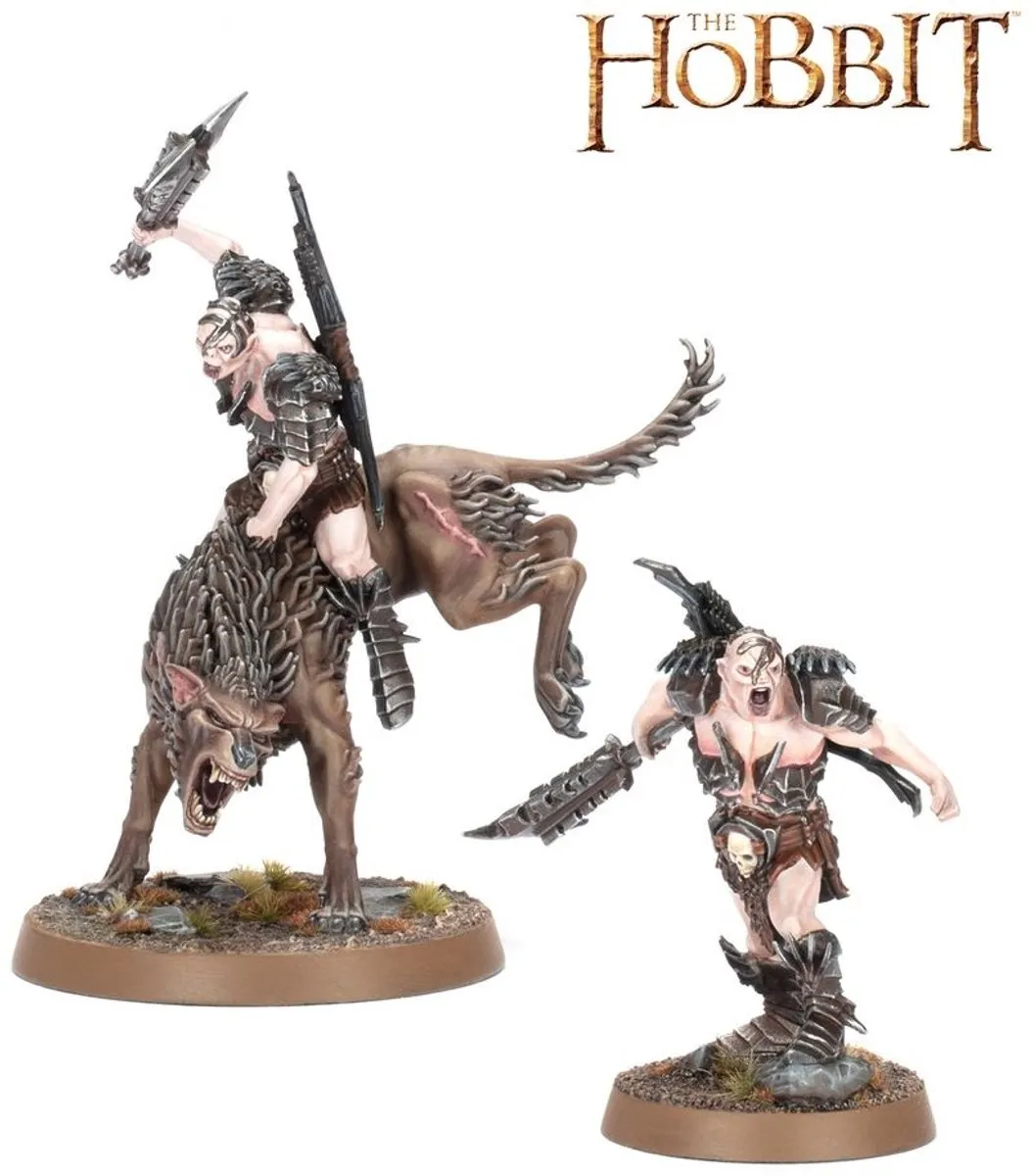 Games Workshop Middle-Earth Bolg Spawn of Azog - 2 Stuks