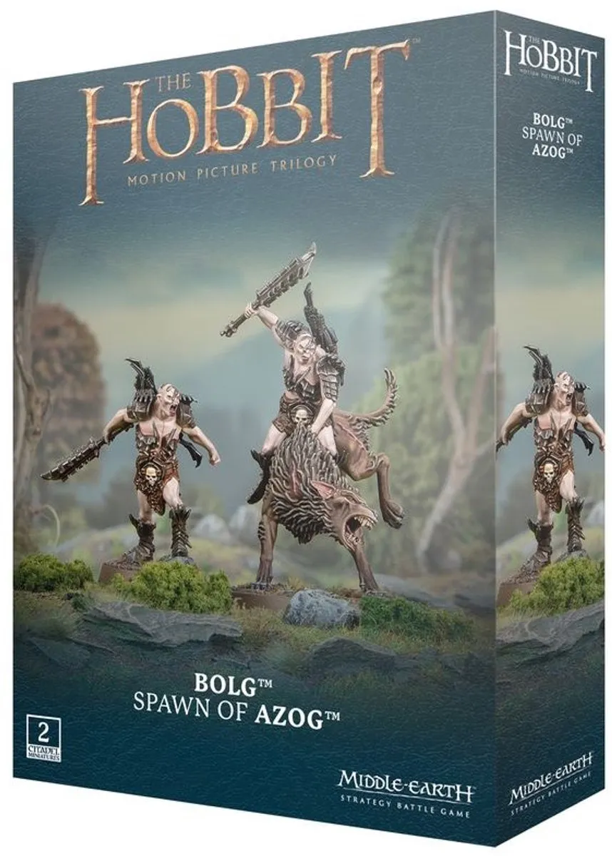 Games Workshop Middle-Earth Bolg Spawn of Azog - 2 Stuks