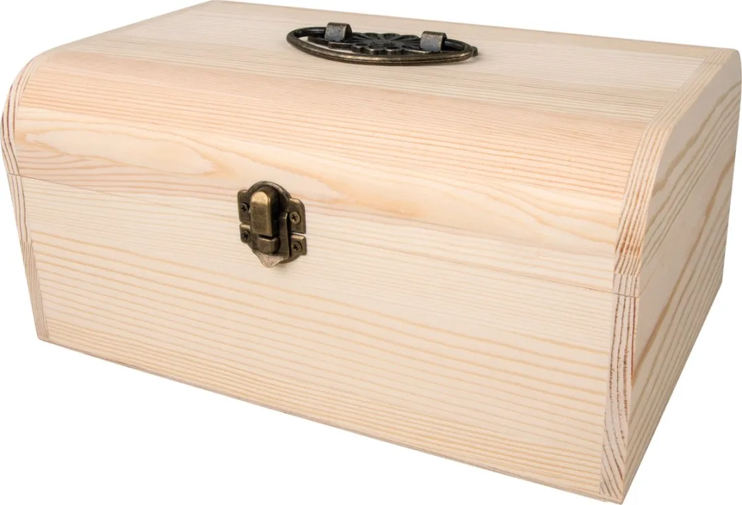 Rayher Hobby Kistje Hout 24x16x11cm - Cognacbruin