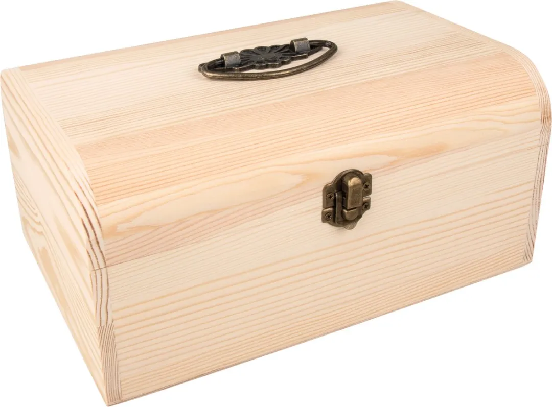 Rayher Hobby Kistje Hout 24x16x11cm - Cognacbruin