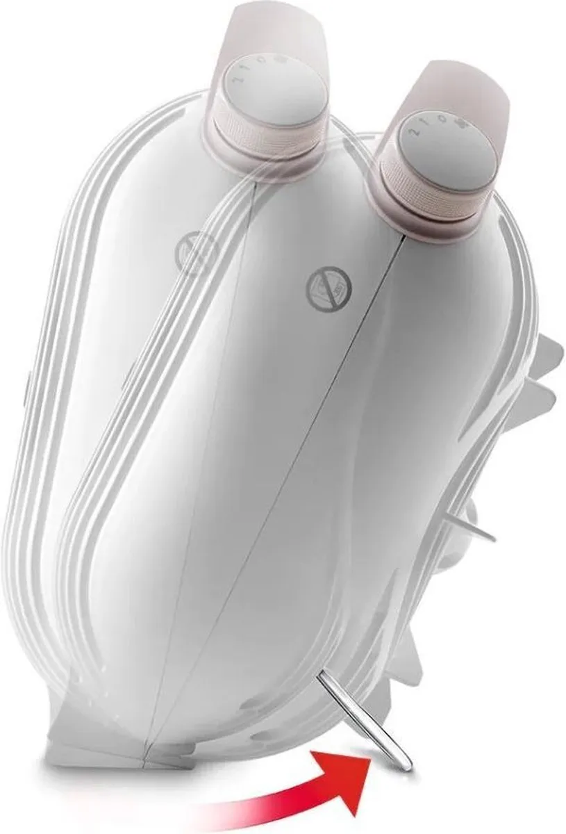De'Longhi HFS30B24.W Ventilatorkachel 2400W - Wit