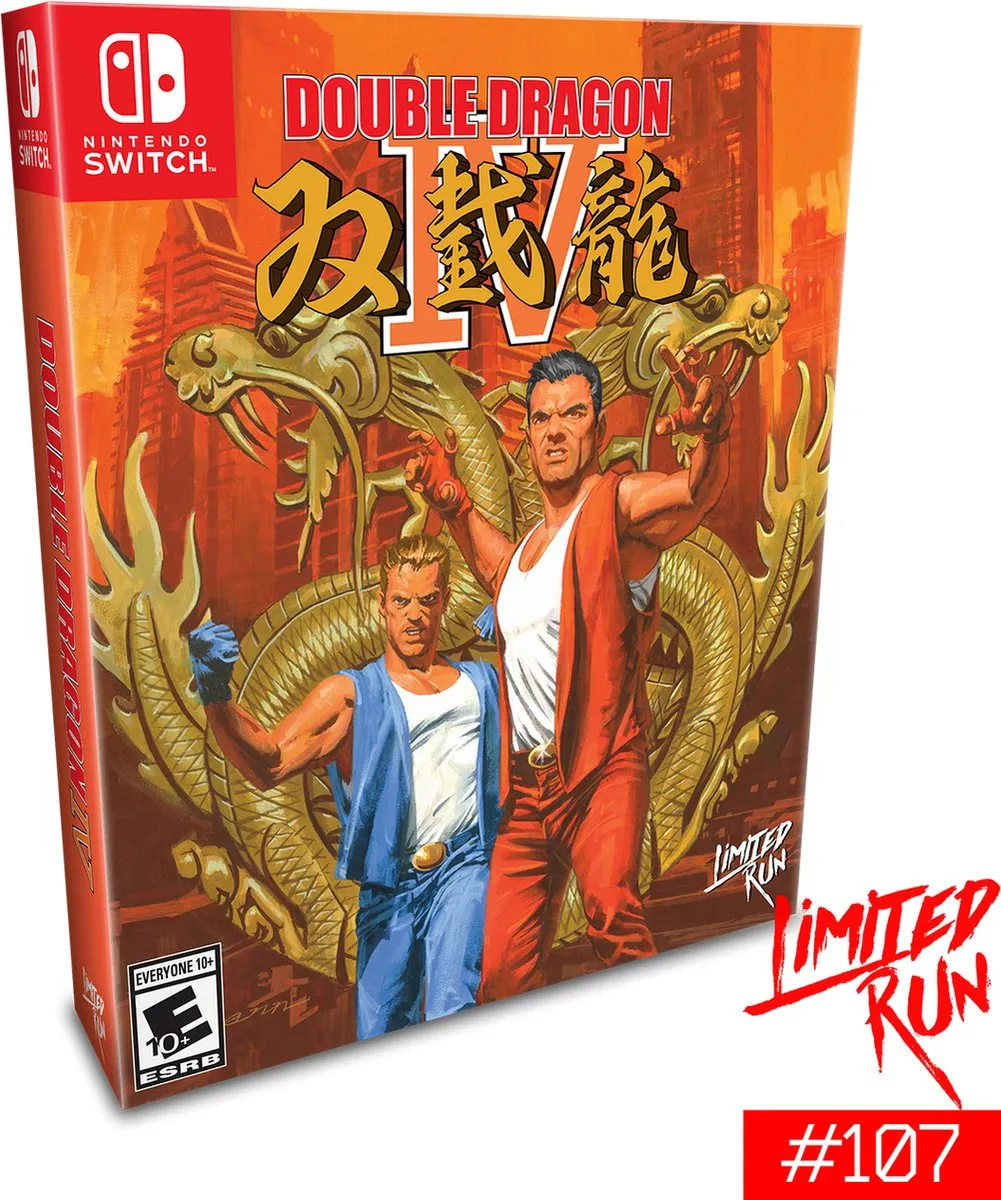 Limited Run Games Double Dragon IV Classic Edition