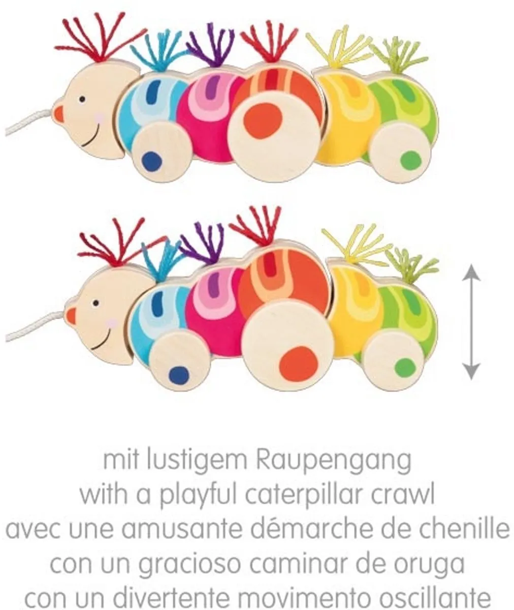 Goki Trekdier RUPS Papilio - Multicolor - 1 Stuk