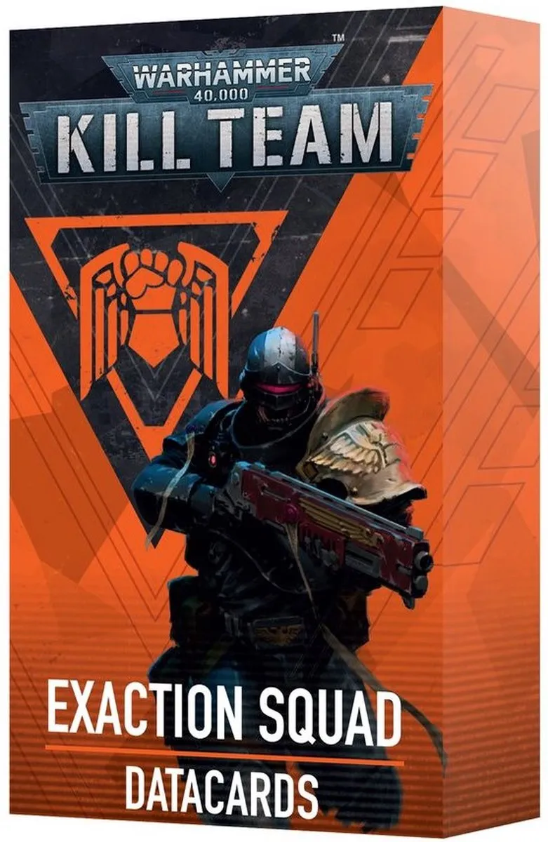 Games Workshop Warhammer 40K Kill Team Datacards Exaction Squad 103-69