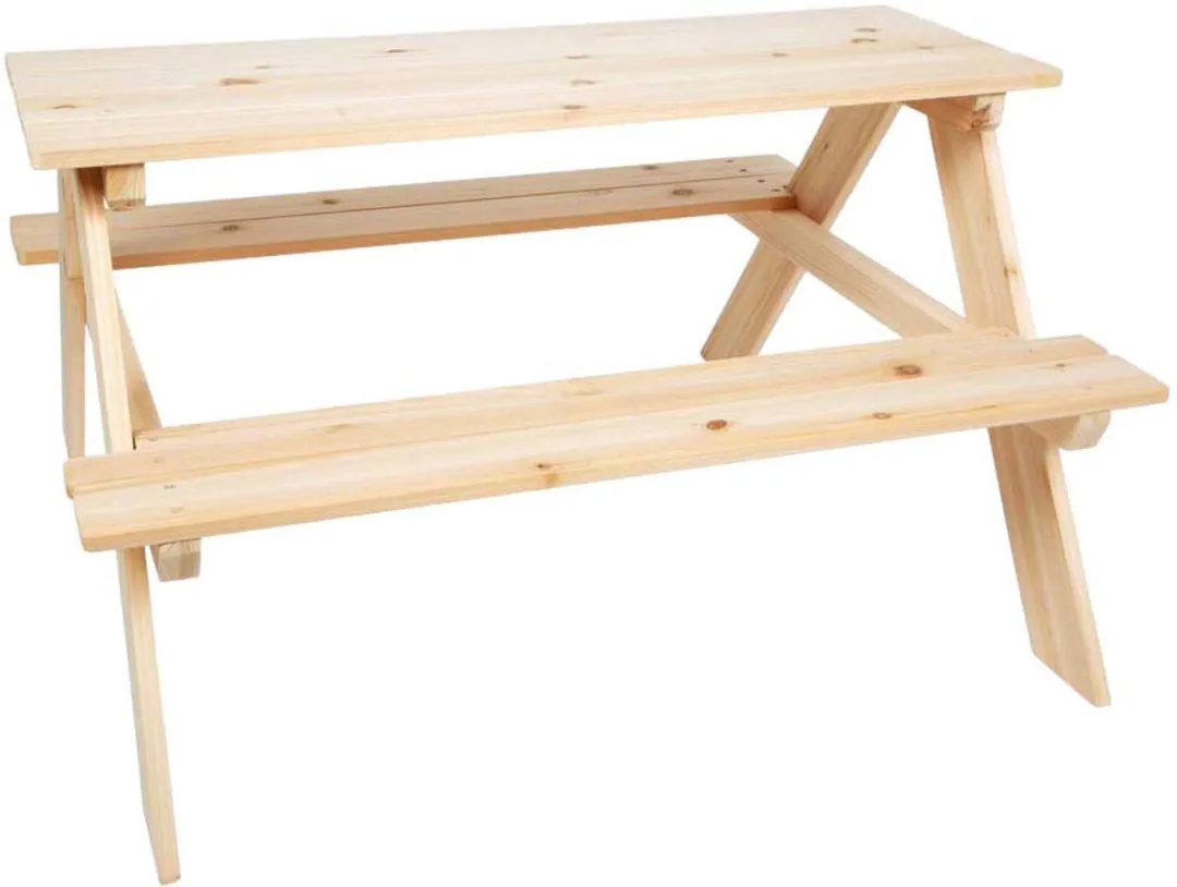 Small Foot Houten Kinderpicknicktafel - Multikleur