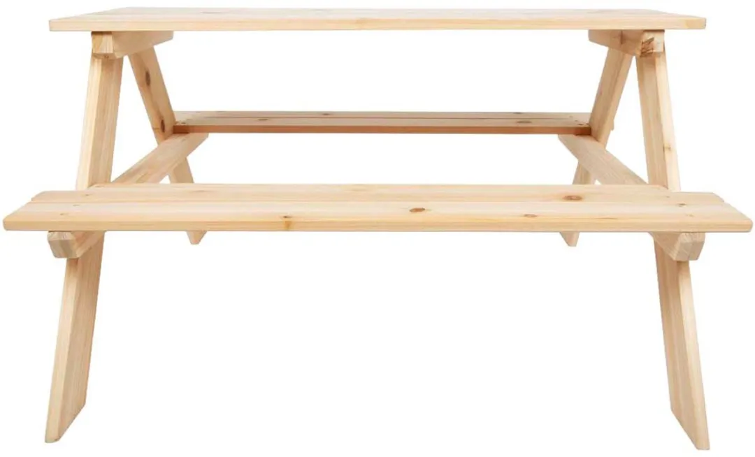 Small Foot Houten Kinderpicknicktafel - Multikleur