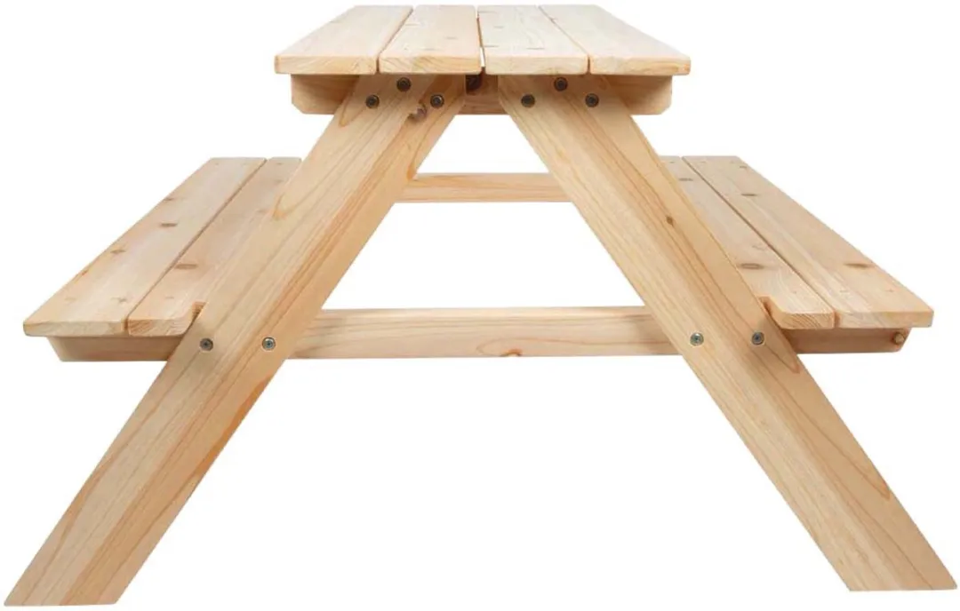 Small Foot Houten Kinderpicknicktafel - Multikleur