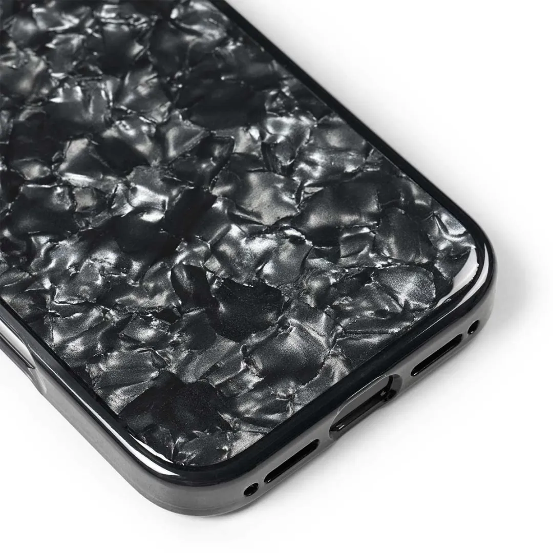 iDeal of Sweden Pearlized Case iPhone 16 - IDPLC-I2461-01 - Zwart