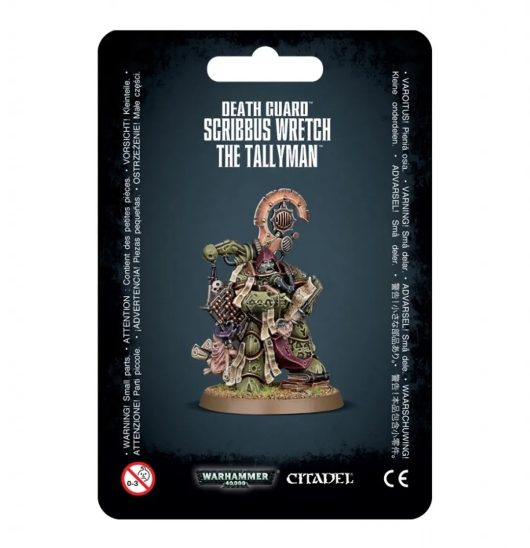 Games Workshop Warhammer 40.000 Death Guard Scribbus Wretch The Tallyman - afbeelding 6 van 6