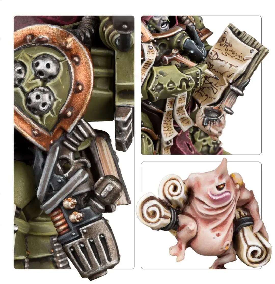 Games Workshop Warhammer 40.000 Death Guard Scribbus Wretch The Tallyman