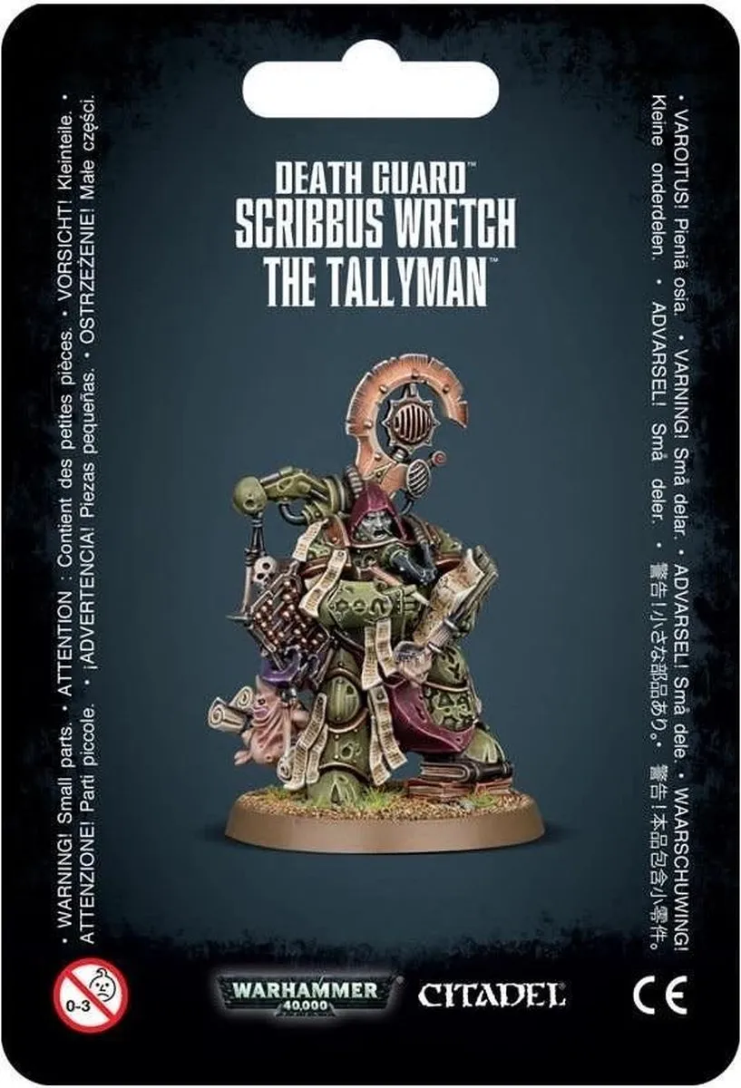 Games Workshop Warhammer 40.000 Death Guard Scribbus Wretch The Tallyman