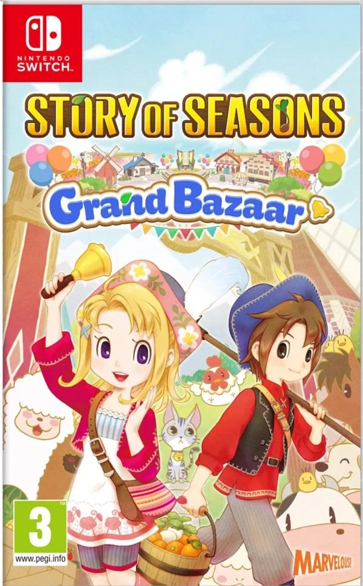 Story of Seasons: Grand Bazaar - Nintendo Switch