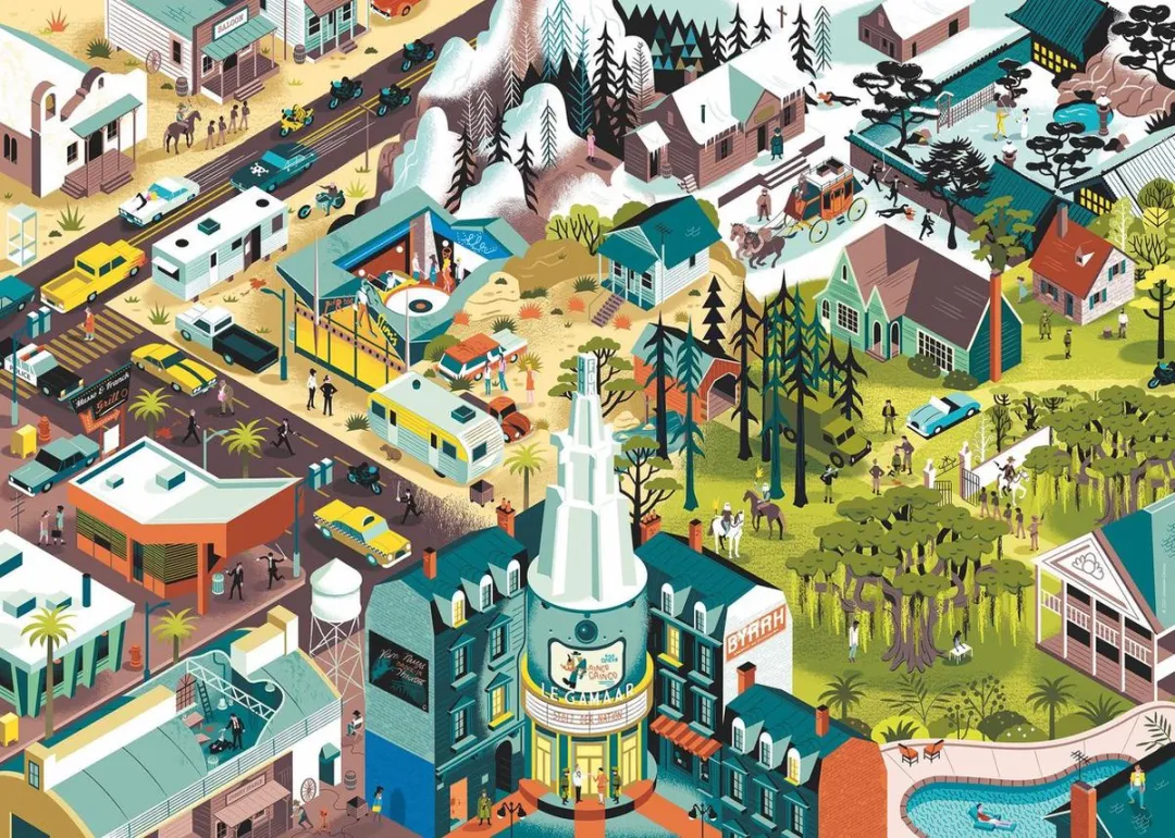 Heye legpuzzel Tarantino Films 1000 stukjes