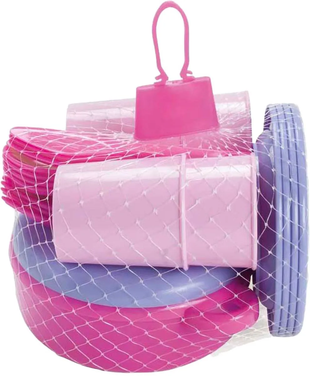 Dantoy Dinner Set Pink - 1 Stuk