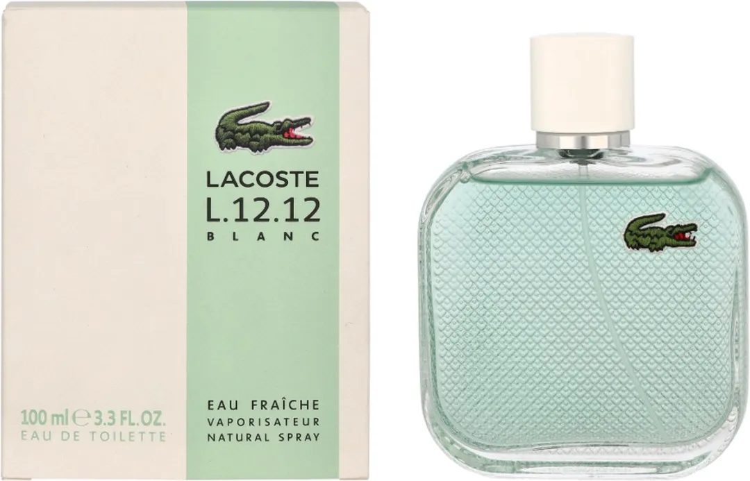 Lacoste L.12.12 Blanc Eau Fraîche EDT Spray 100ml