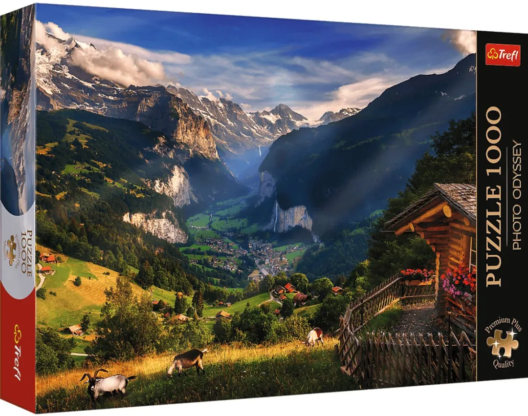 Trefl Photo Odyssey Lauterbrunnen Zwitserland Legpuzzel 1000 Stuks
