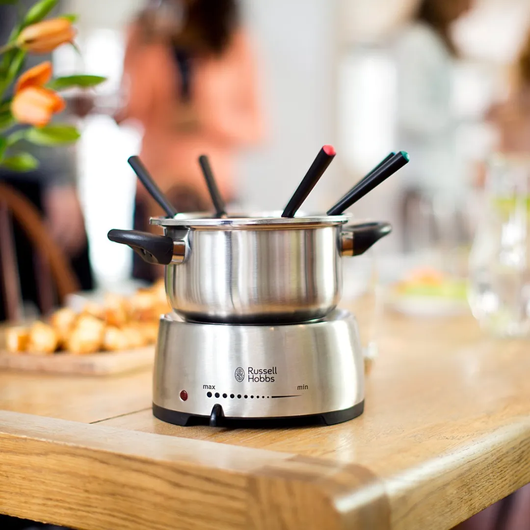 Russell Hobbs Fiesta Fonduepan 1200W - 2L - RVS