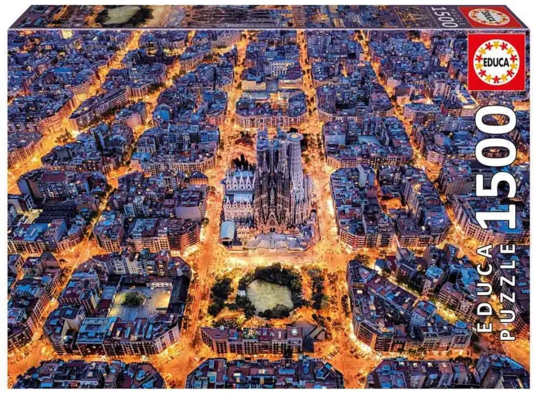 Educa Barcelona 1500 Puzzel - 1500 Stukjes - Multicolor