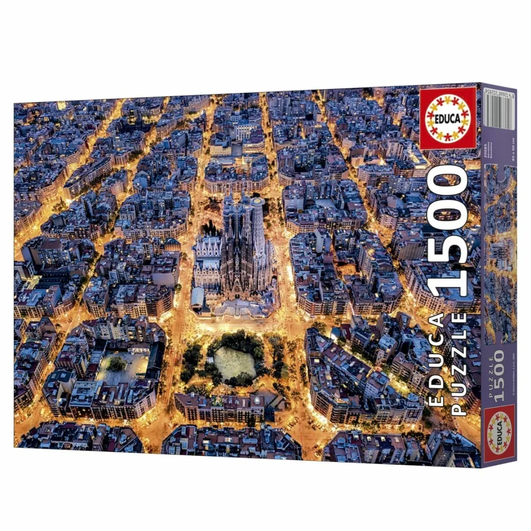 Educa Barcelona 1500 Puzzel - 1500 Stukjes - Multicolor