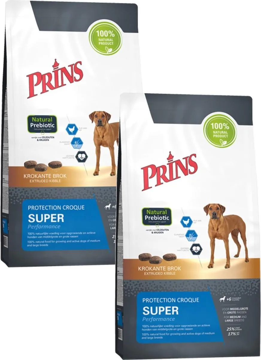 Prins Protection Croque Super Performance Hondenvoer - 20 kg