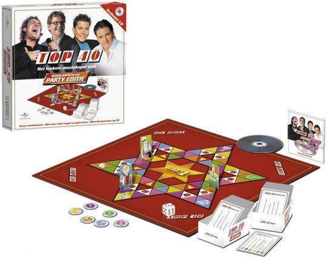 Clown Games Top 40 Muziekspel Nederlandse Party Editie