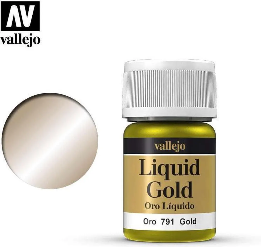 Vallejo Hobbyverf Liquid Gold 70791 - 35ml