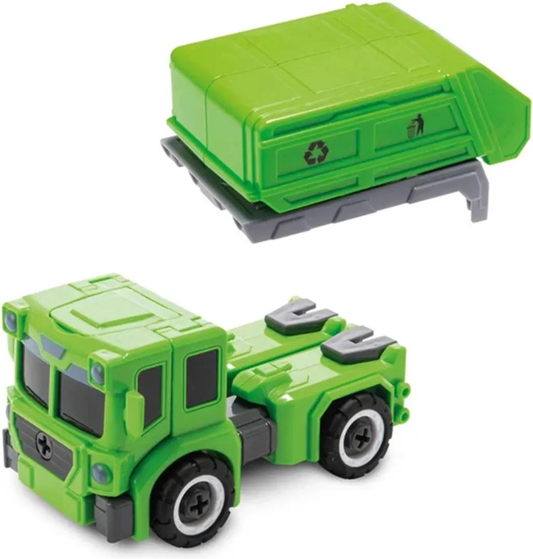 Toi-Toys Roboforces Veranderrobot Vuilniswagen Multicolor