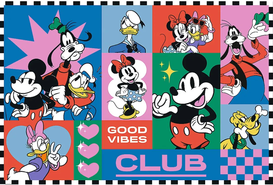 Trefl Disney Vrienden Legpuzzel 2200 Stuks - Multicolor