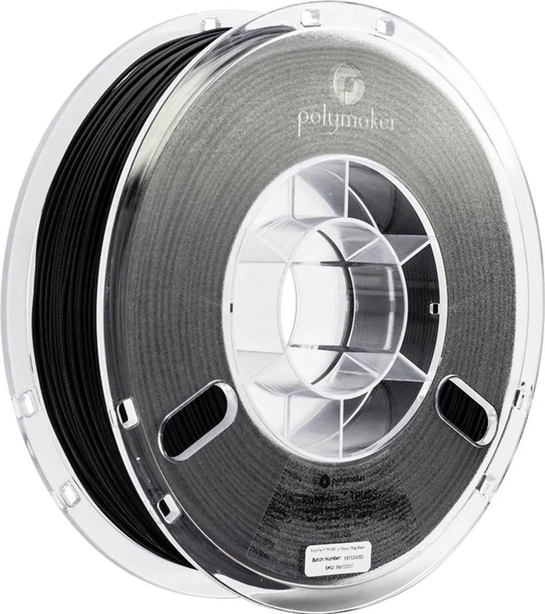 Polymaker PolyFlex TPU-95A Filament 1.75mm 750g - Zwart