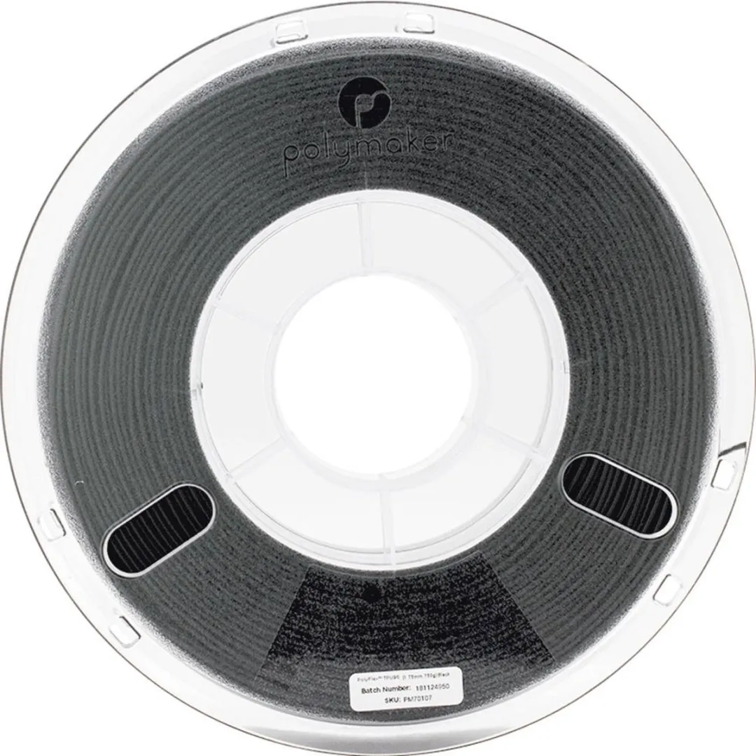Polymaker PolyFlex TPU-95A Filament 1.75mm 750g - Zwart